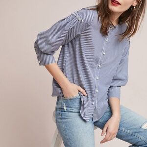 Anthropologie wells Button Down Shirt